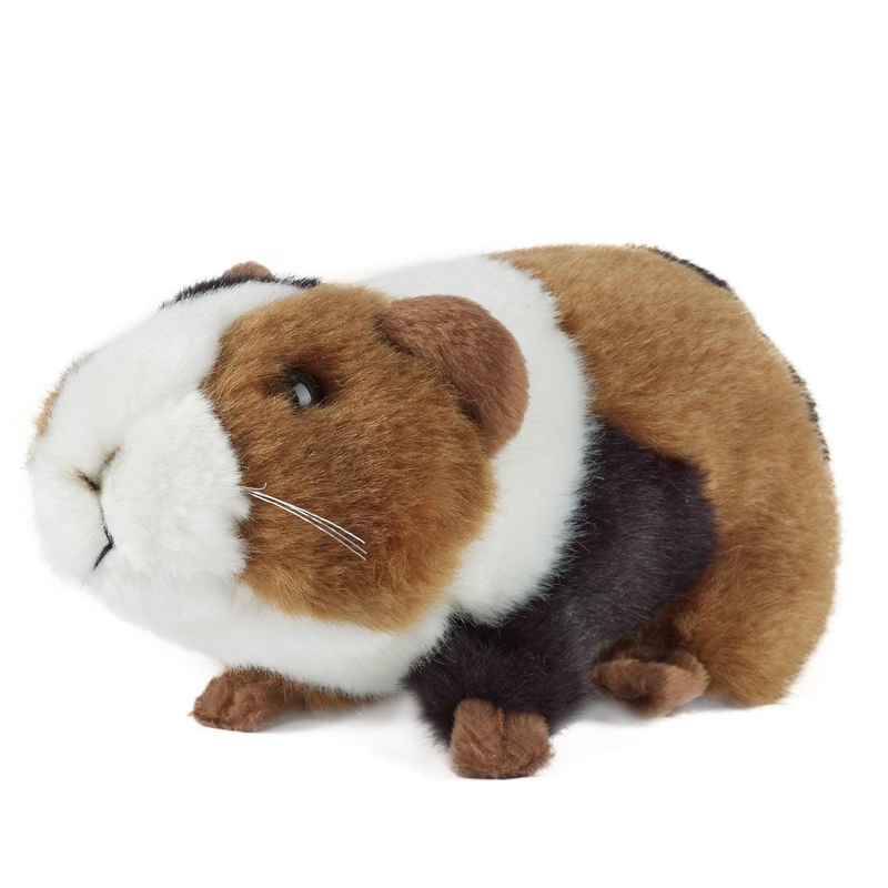 Living nature guinea pig 18cm soft toy, , medium-null