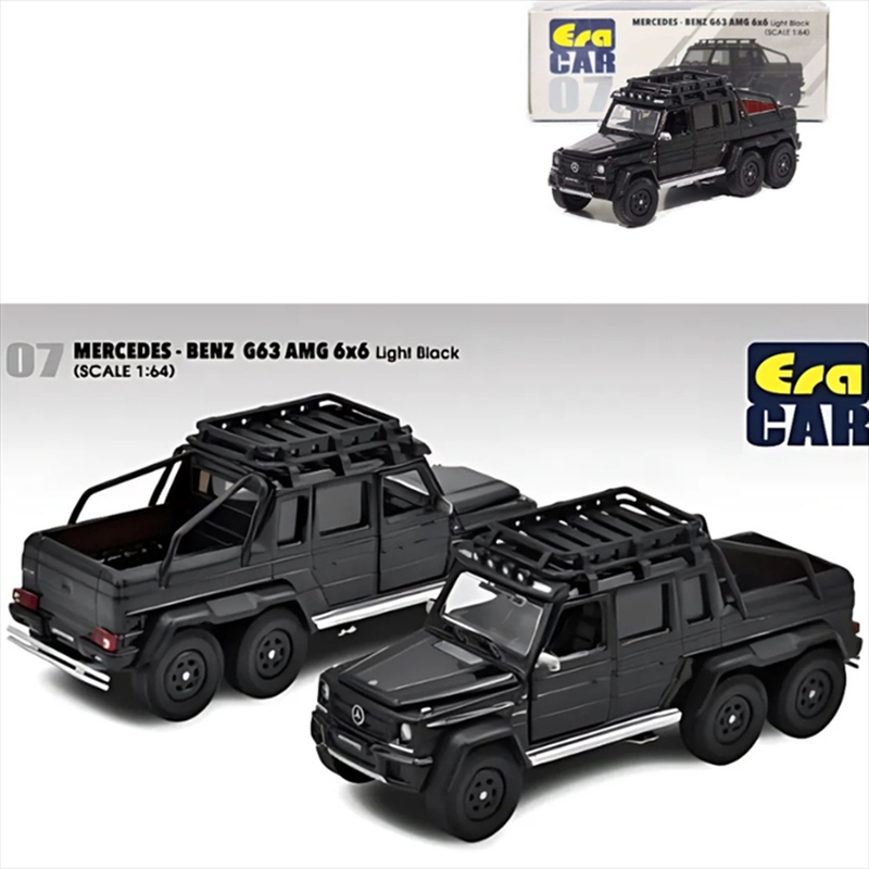 Product image: Era 1/64 mercedes benz g63 amg 6x6, light black, , medium-null