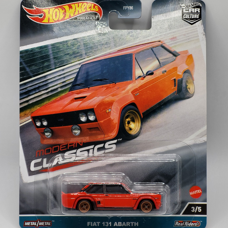 Hotwheels premium modern classics fiat 131 abarth model fpy86 959e, , medium image number null
