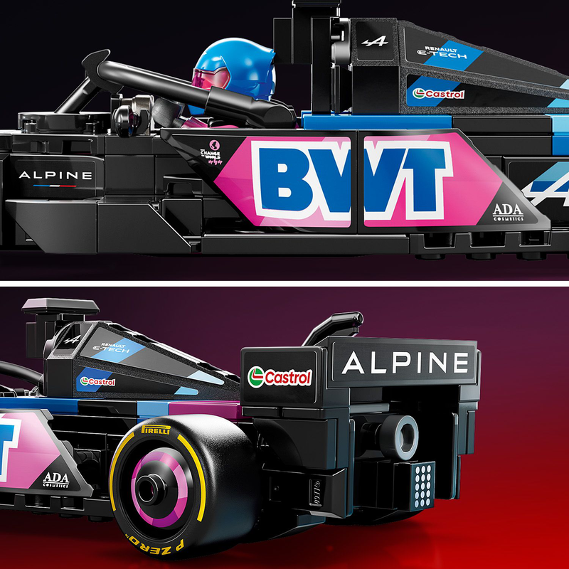 Lego speed champions bwt alpine f1 team a524 rave cae 258pcs 10y+ (77248), , medium-null