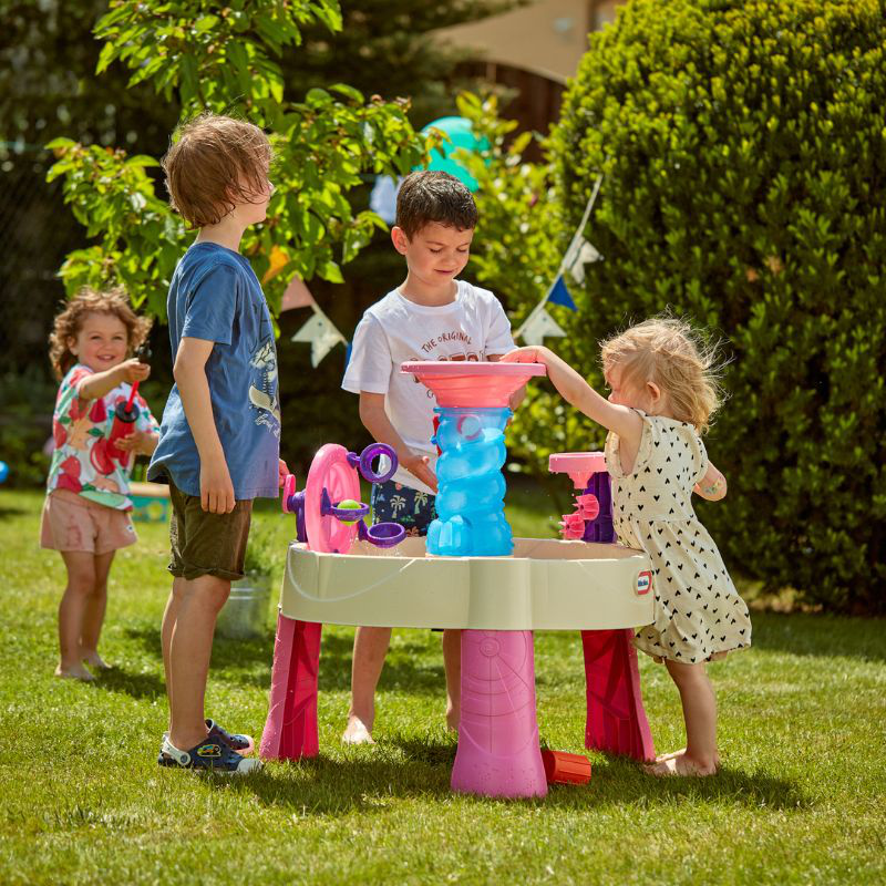Little tikes spiralin water table pink 173769, , medium-null
