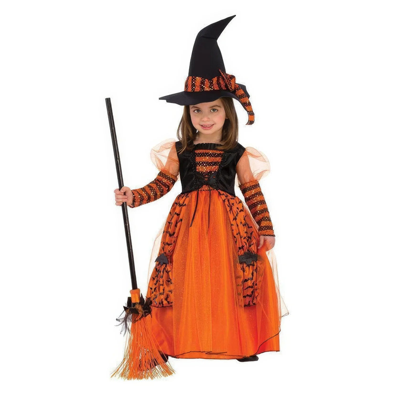 Sparkle halloween witch costume, , medium-null