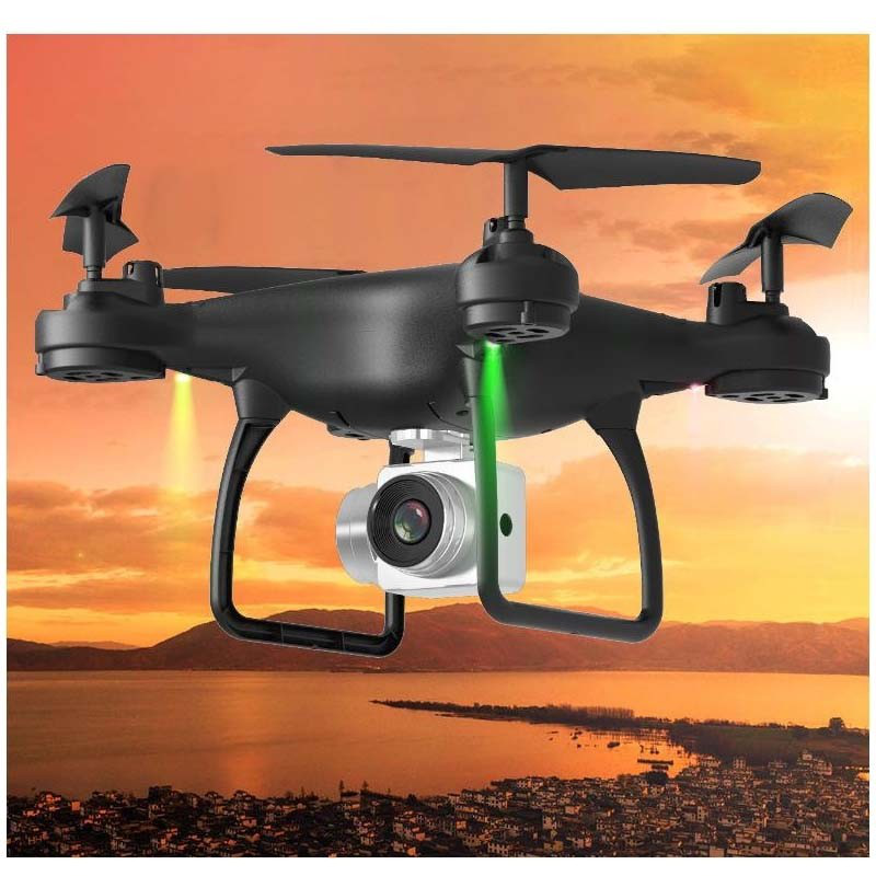 Hdrc h15 real-time aerial rc drone black, , medium-null