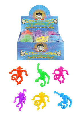 Stretchy stretch monkeys 6.5cm - assortment, , medium