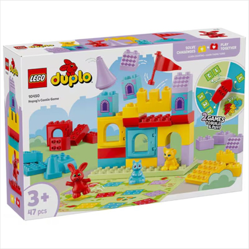 Lego 10450 duplo - hopsys castle game, , medium-null