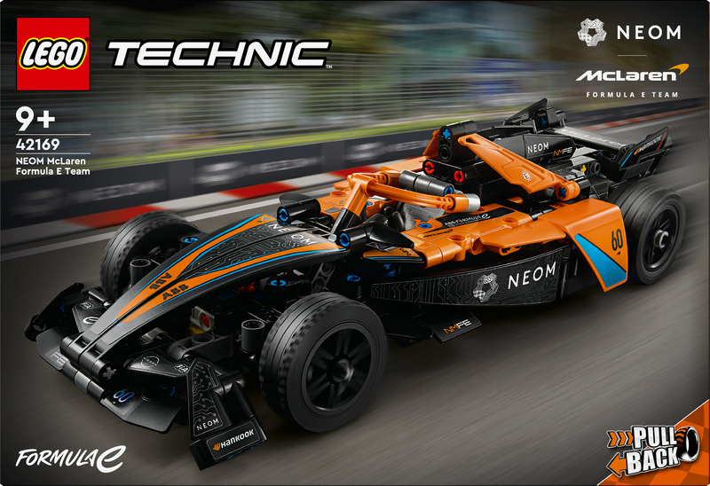 Lego technic neom mclaren formula e race car 42169 for ages 9+ 452pcs, , medium-null