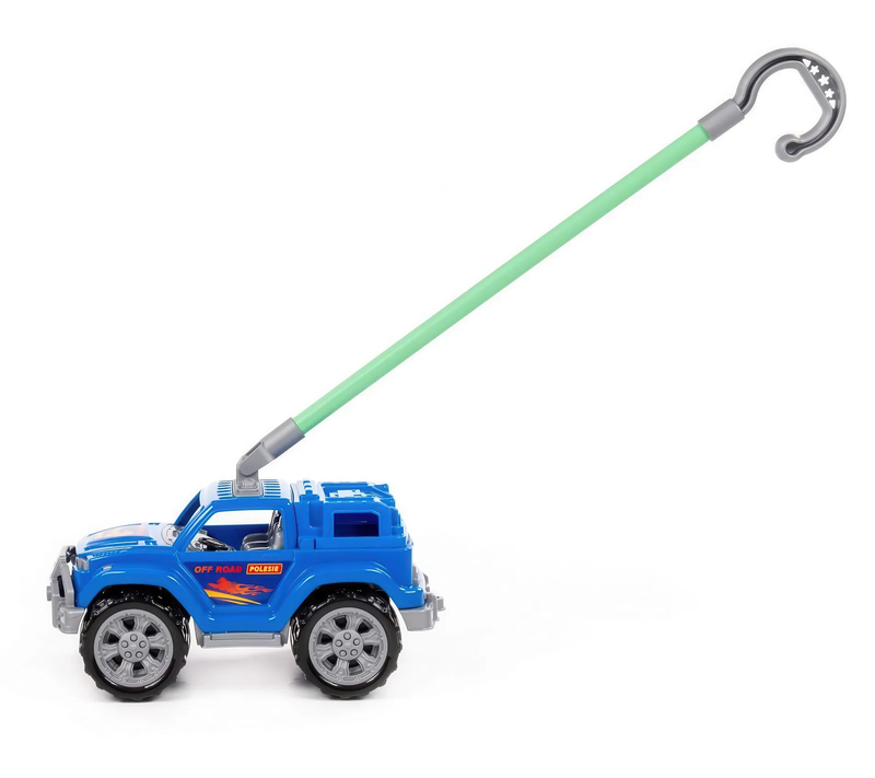 Product image: Legionary push along car - blue, , medium-null