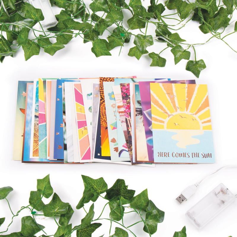 Product image: Make it real photo collage and ivy fairy lights, , medium-null