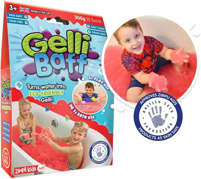 Zimpli kids gelli baff 300g - red, , medium