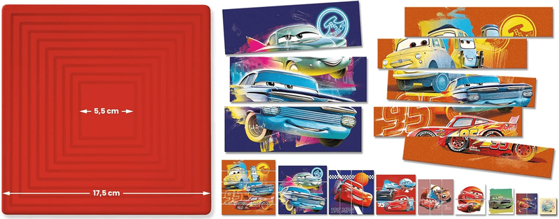 Product image: Cars progressive multi-coloured puzzle, , medium-null