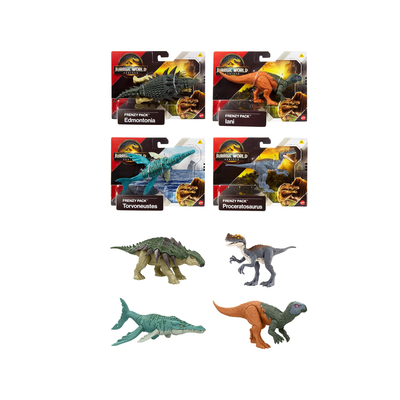 Jurassic world rebirth frenzy pack dinosaur, , medium