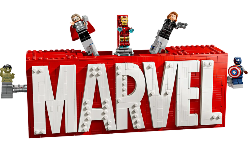 Product image: Lego 76313 marvel logo & minifigures, , medium-null