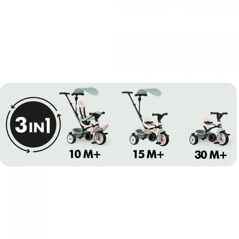 Smoby life baby balade tricycle 7600741404, , medium-null