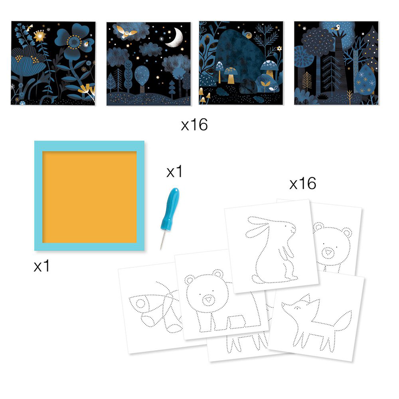 Hole punching create images, , medium image number null