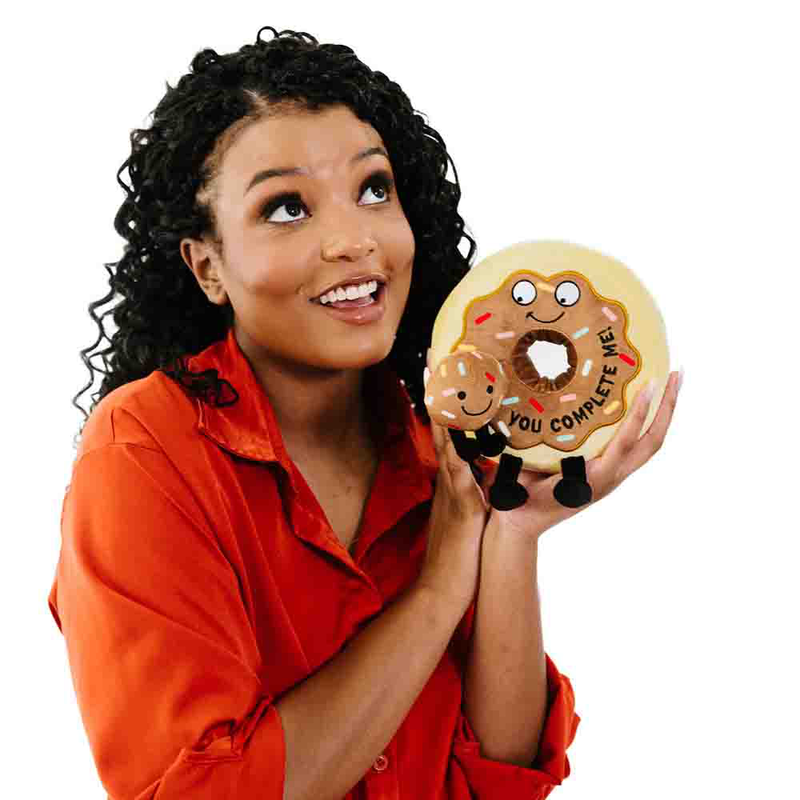 Punchkins plush donut - you complete me, , medium-null
