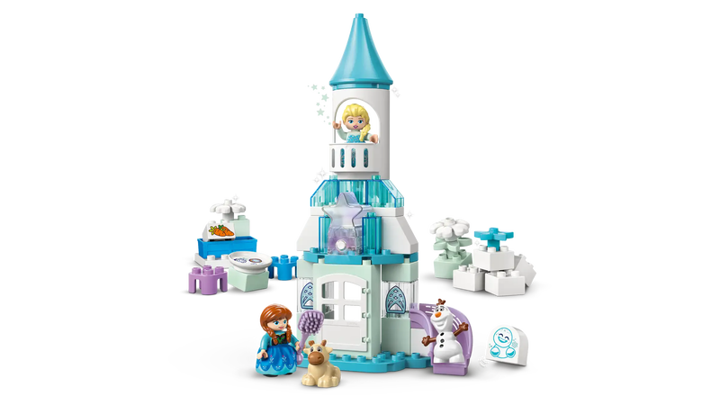 Lego duplo 10455 anna and elsa's frozen castle party, , medium-null