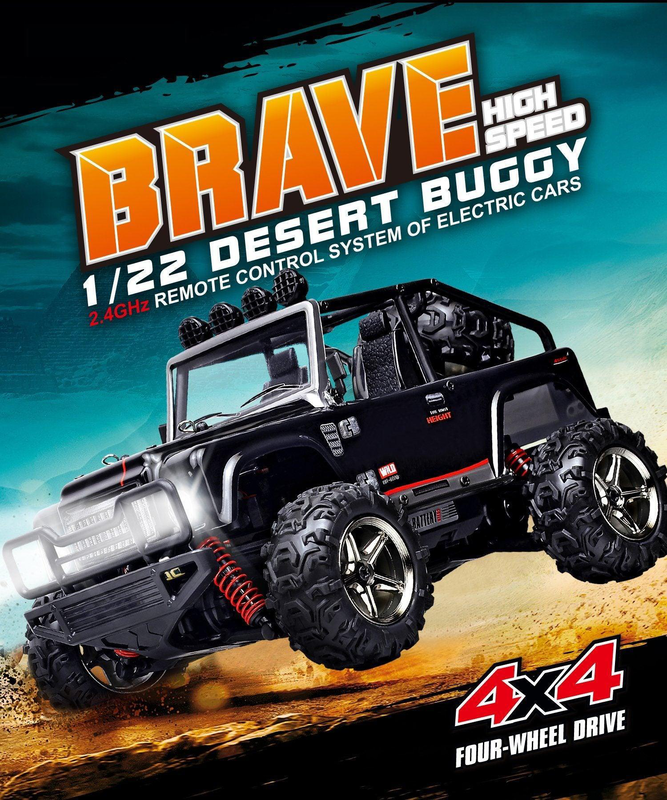 Buy Brave 1 22 4x4 desert buggy rc remote control car Jinius