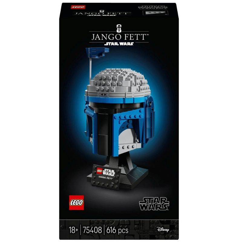 Lego star wars jango fett helmet 75408 for ages 16+ 616pcs, , medium-null