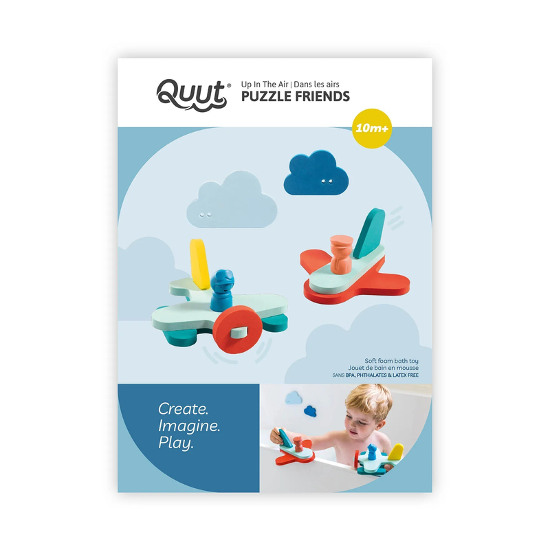 Quutopia bath toy - friends up in the Air puzzle, , medium-null
