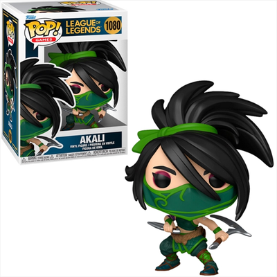 Funko pop! Games: league of legends - akali #1080 vinyl figure,  Funko pop! Games: league of legends - akali #1080 vinyl figure, , medium
