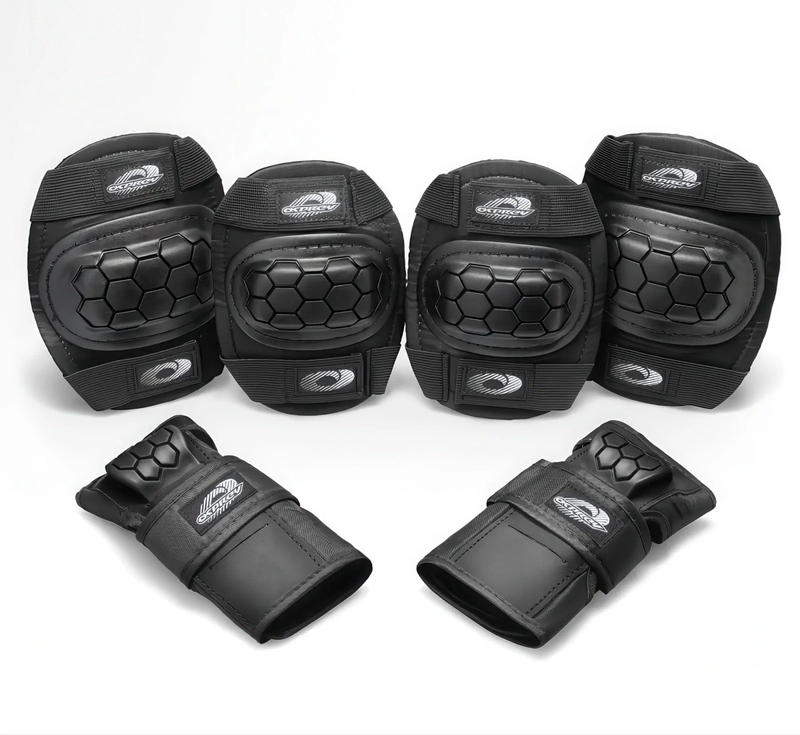 Product image: Osprey kids' skate bmx pads - knee, elbow and wrist protective set, , medium-null