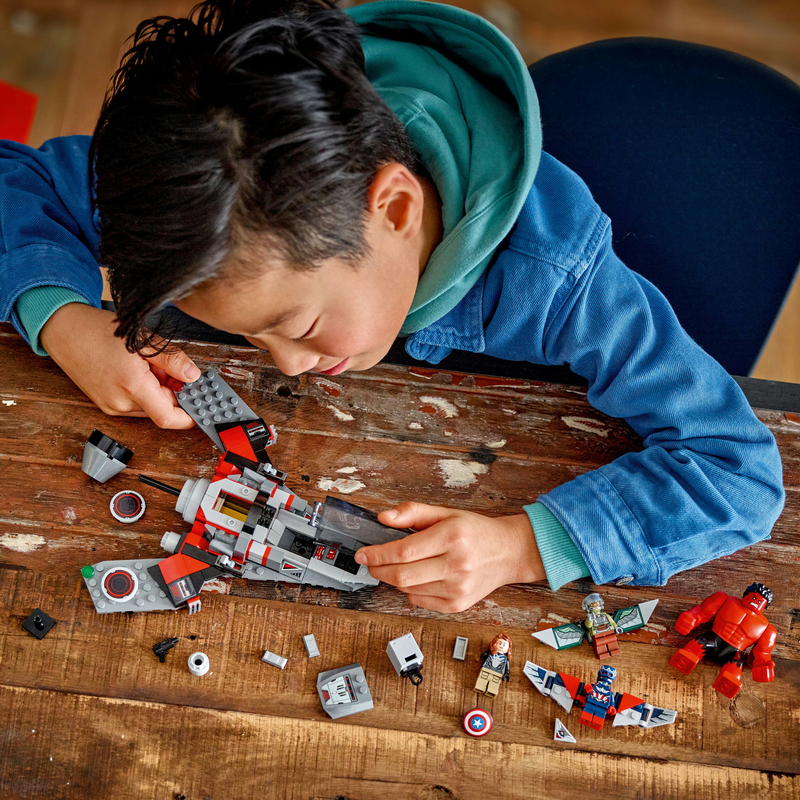 Lego marvel captain america vs. Red hulk battle 76292 for ages 8+ 223pcs, , medium-null