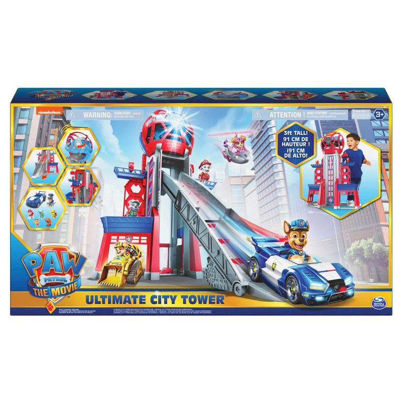 Paw patrol movie ultimate city xxl transforming lookout tower, , medium image number null