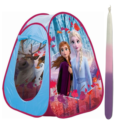Σκηνή pop-up frozen & δωρο λαμπάδα, , medium