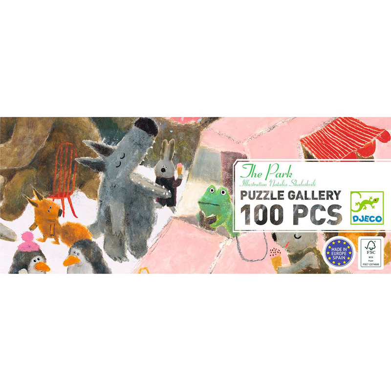 Puzzle gallery the park - 100pcs, , medium-null