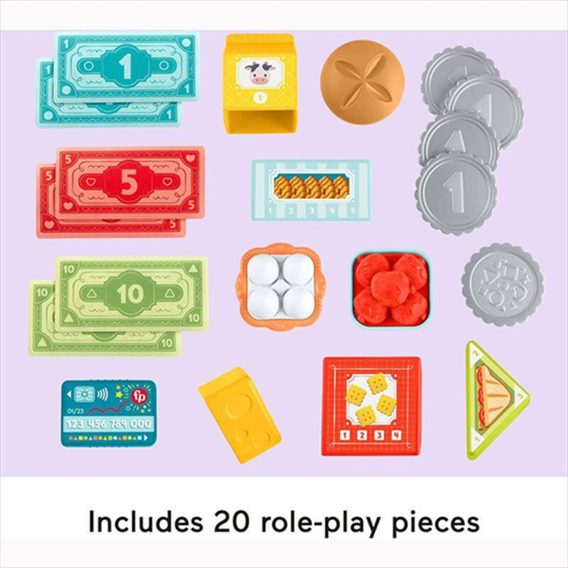 Fisher price laugh n learn educational cash register jgw99, , medium-null