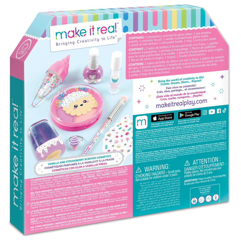 Make it real candy shop cosmetic set, , medium image number null