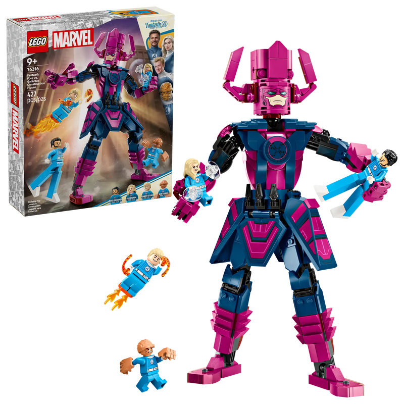 Product image: Lego 76316 marvel fantastic four vs. Galactus construction figure, , medium-null