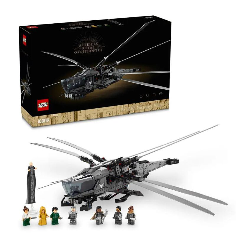 Product image: Lego 10327 icons - dune atreides royal ornithopter, , medium-null