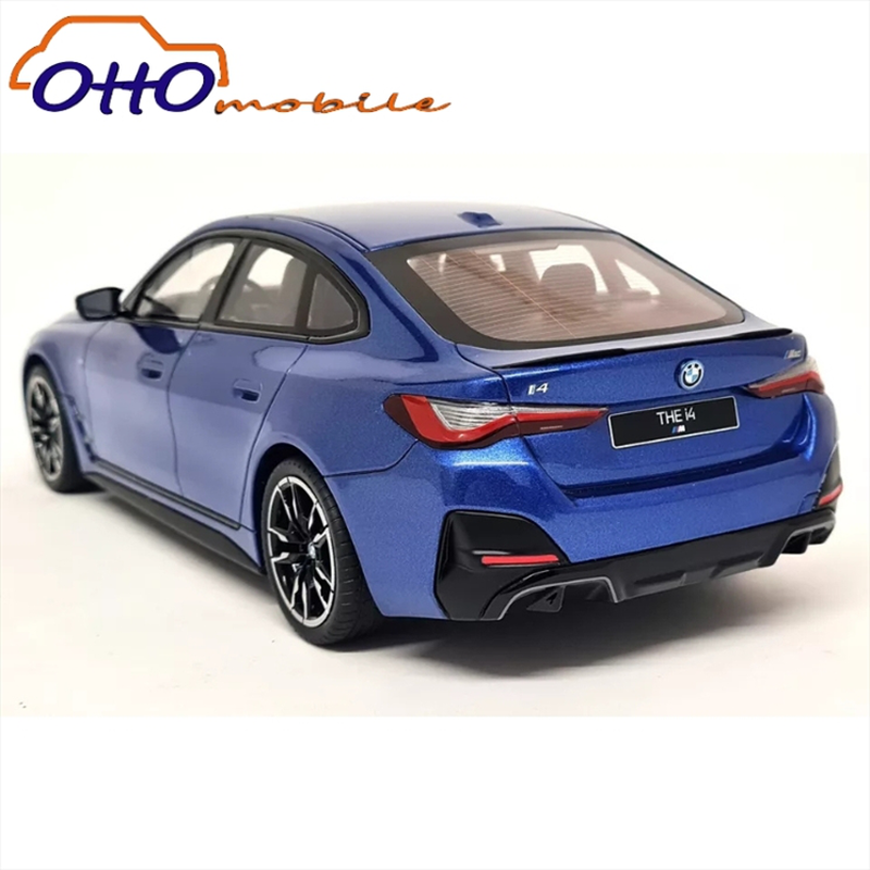 Ottomobile1/18 2021 bmw i4 m50 *resin series*, blue, , medium image number null