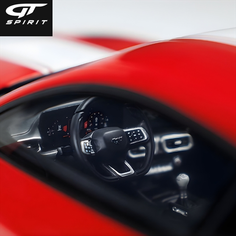 Gt spirit 1/18 2025 shelby mustang *resin series*, supersnake race red, , medium-null