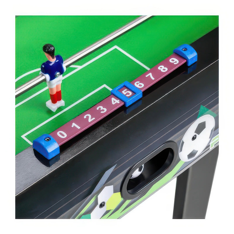 Powerplay 3ft stand up football games table - black, , medium-null