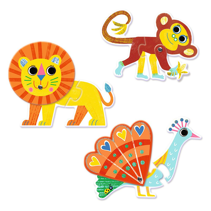 Articulo animals puzzle duo, , medium image number null