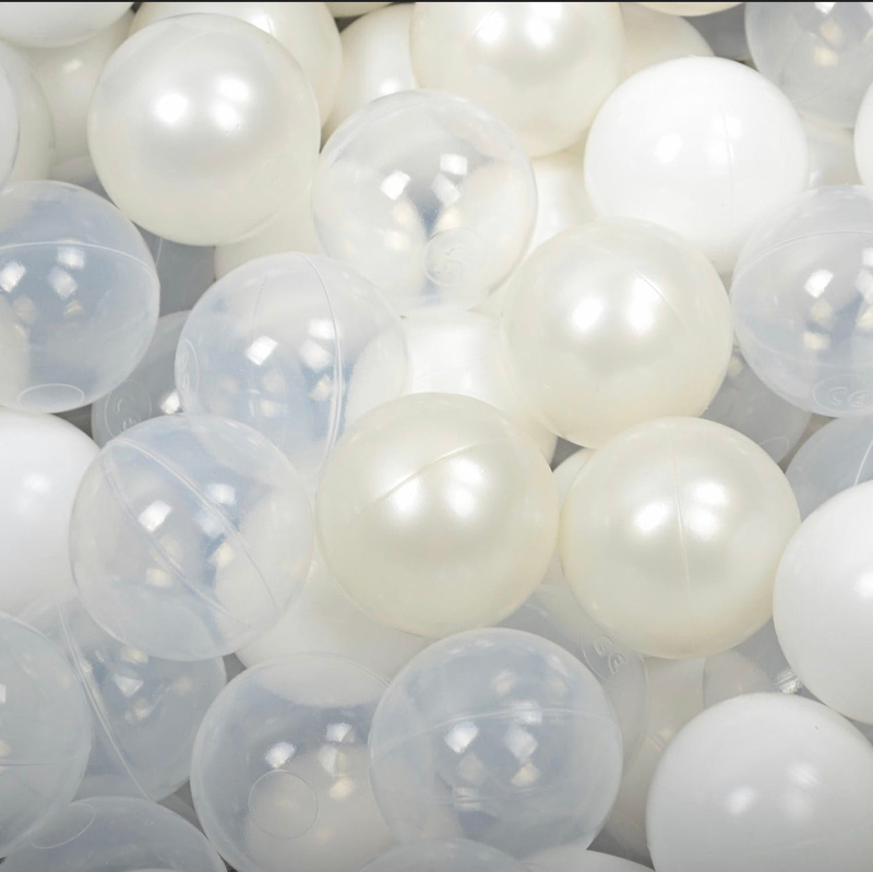 Product image: Meowbaby® foam ball pit model angel ready set with 250 balls baby ball pool, , medium-null