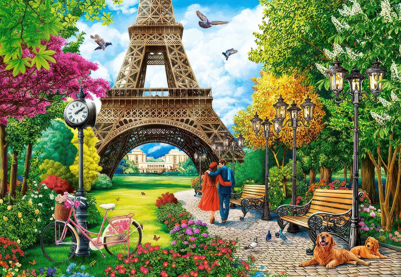Product image: Castorland puzzle spring in paris (1000 pcs), , medium-null