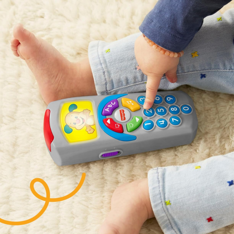 Fisher price puppy's remote 6-36m, , medium-null