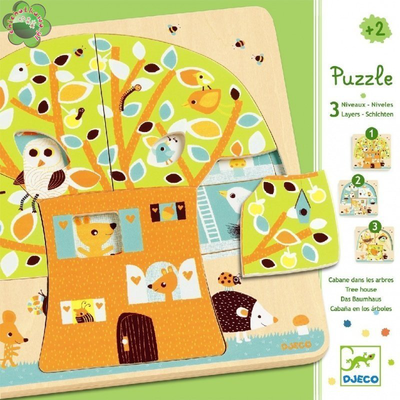 Puzzle discover.3 layers the tree, , medium