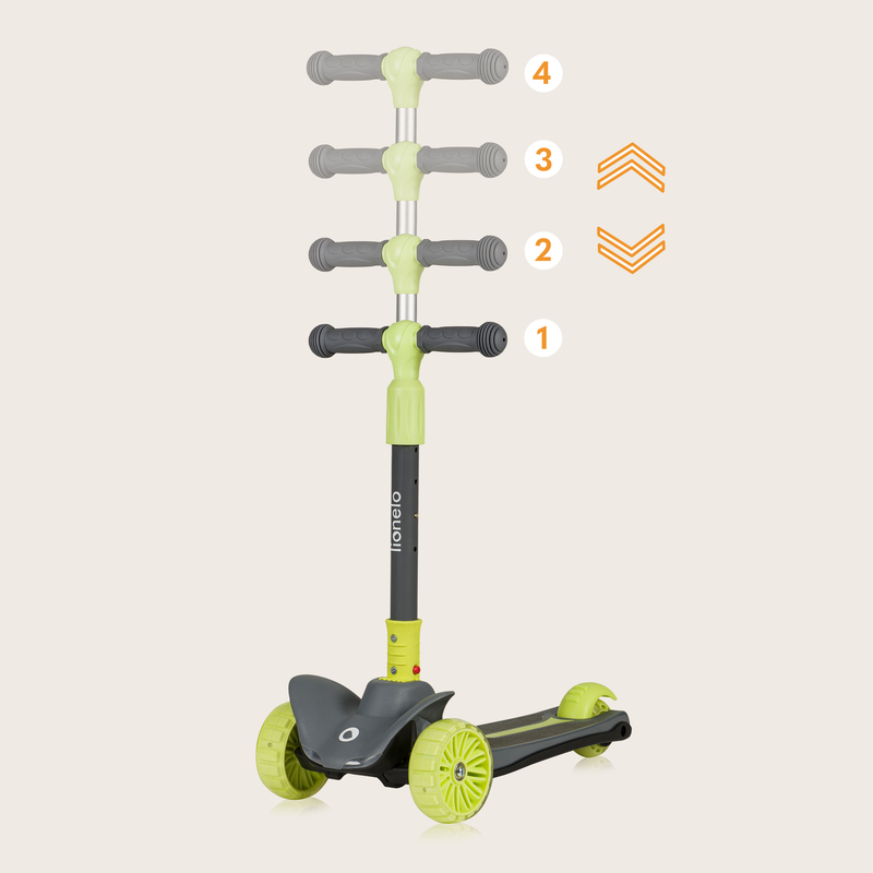 Timmy green lime scooter-null
