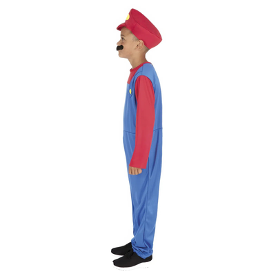 Plumber kids fancy dress costume - size medium, , medium