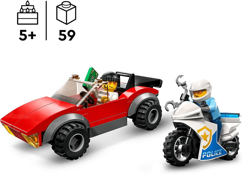 Product image: Lego city police bike car chase, , medium-null