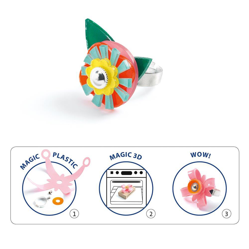 Artistic plastic - ring collection, , medium image number null
