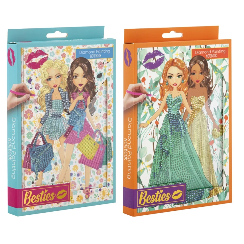 Product image: Besties diamond painting notebook, , medium-null