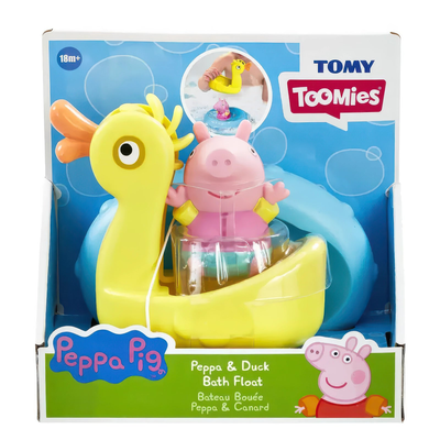Peppa pig: duck & peppa bath float, , medium