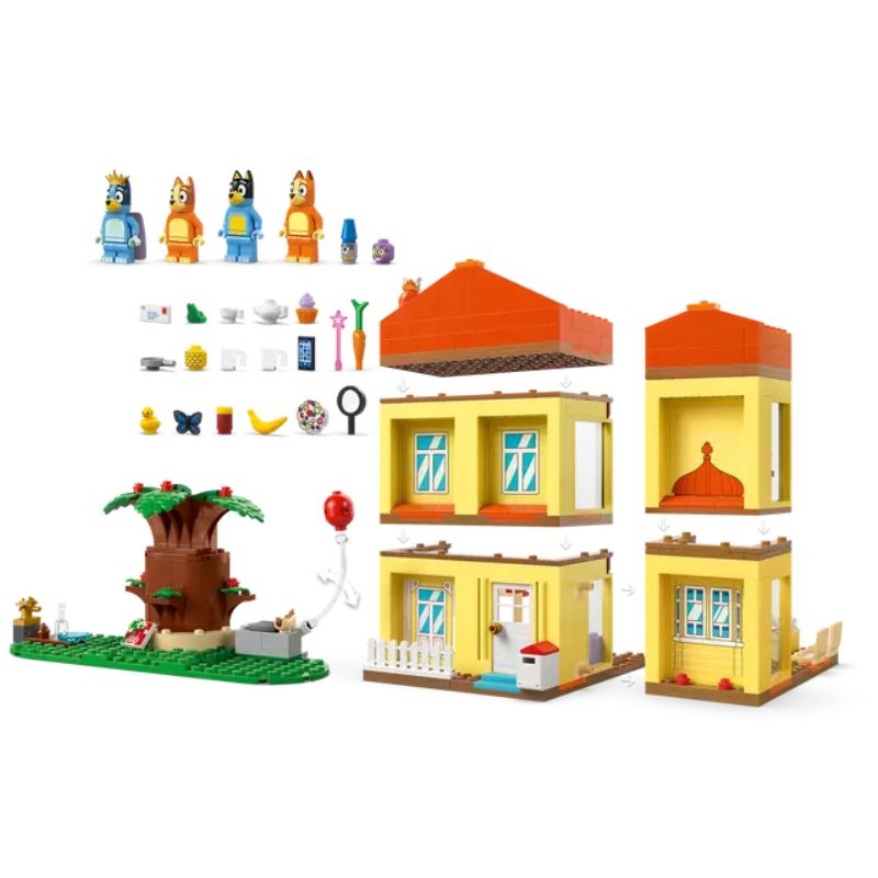 Lego bluey&rsquo;s family house 11203 &gamma;&iota;&alpha; &eta;&lambda;&iota;&kappa;ί&epsilon;&sigmaf; 4+ 382&tau;&mu;&chi;, , medium-null