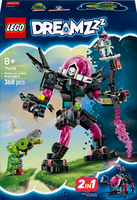 Lego dreamzzz&trade; mateo vs. Cyber brain mech 71495 &gamma;&iota;&alpha; &eta;&lambda;&iota;&kappa;ί&epsilon;&sigmaf; 8+ 368&tau;&mu;&chi;, , medium
