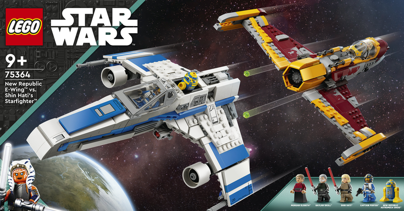 Lego star wars new republic e-wing 75364 &gamma;&iota;&alpha; &eta;&lambda;&iota;&kappa;ί&epsilon;&sigmaf; 9+ 1056&tau;&mu;&chi;, , medium-null